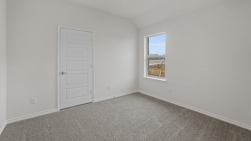 Spacious, unfurnished interior of a new home in Fireside by the Lake, Garland (Image 23).