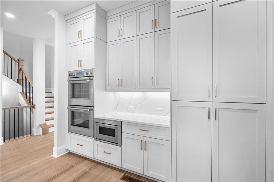 Furnished interior view inside a new home in Waterside Single Family, Peachtree Corners (Image 17).