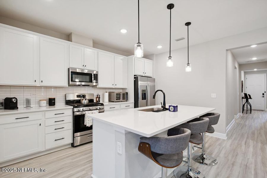 Furnished interior view inside a new home in , Yulee (Image 16). Furnished interior view inside a new home in , Yulee (Image 16).