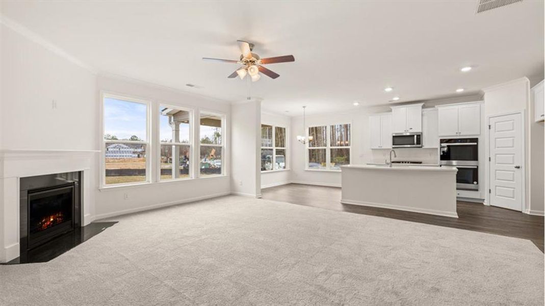Spacious, unfurnished interior of a new home in Wildwood, Covington (Image 31).