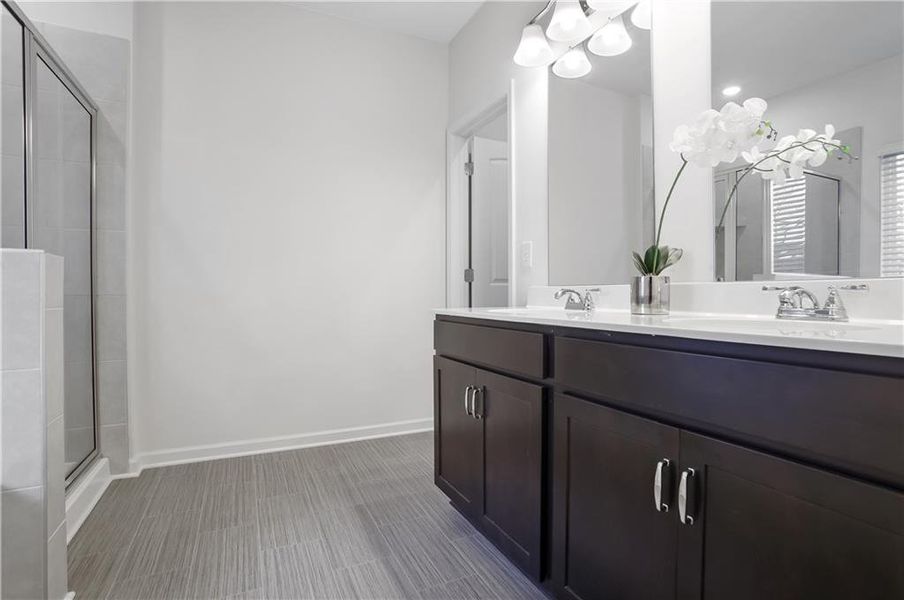 Furnished interior view inside a new home in , Sugar Hill (Image 7).