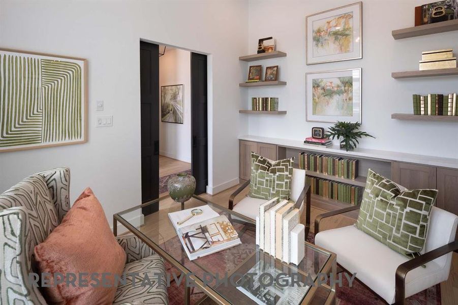 Furnished interior view inside a new home in Walsh, Aledo (Image 17).