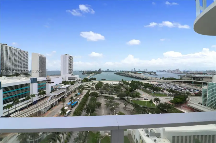 View from 11th floor amenity area