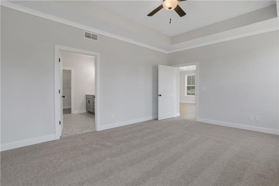 Spacious, unfurnished interior of a new home in Gatherings® at GreenHouse, Marietta (Image 22).