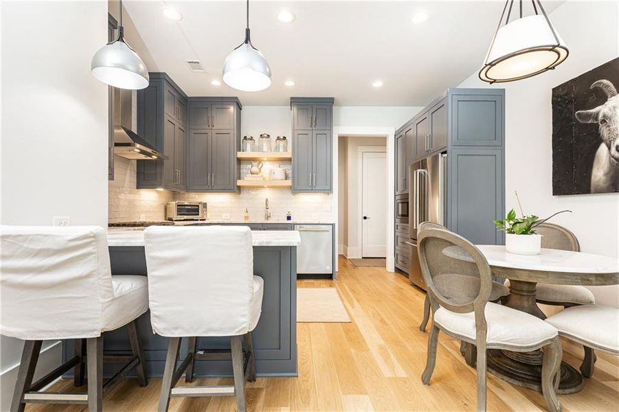 Furnished interior view inside a new home in , Marietta (Image 50).