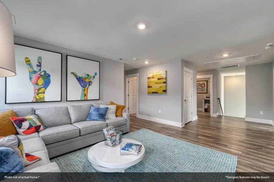 Furnished interior view inside a new home in Meadows at Four Mile, Conway (Image 18).