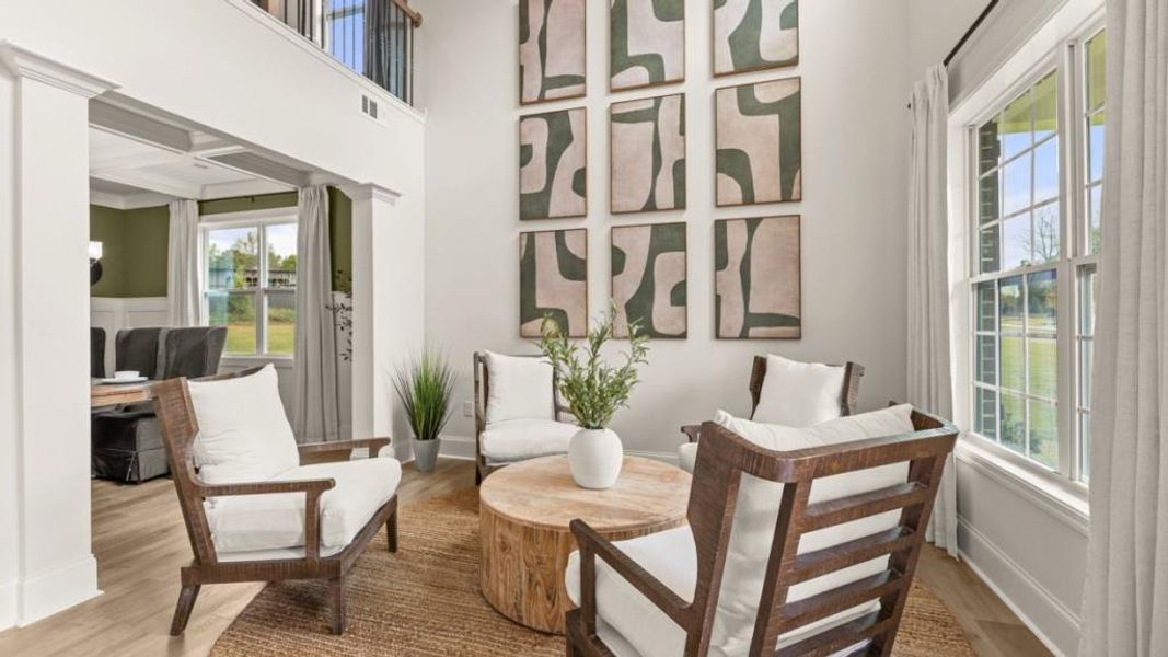 Furnished interior view inside a new home in Thalley Creek Estates, Cumming (Image 26).