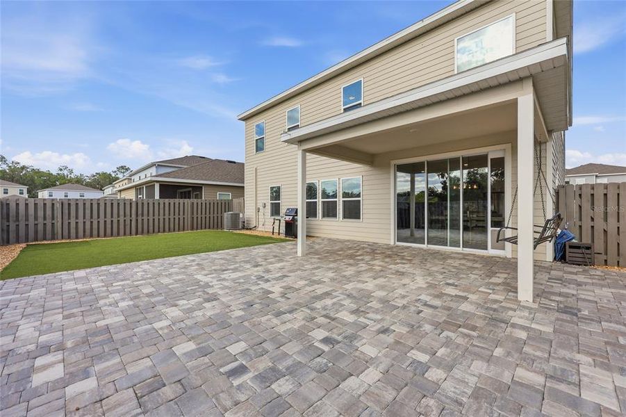 Exterior details and patio area of a home in , Newberry (Image 3).