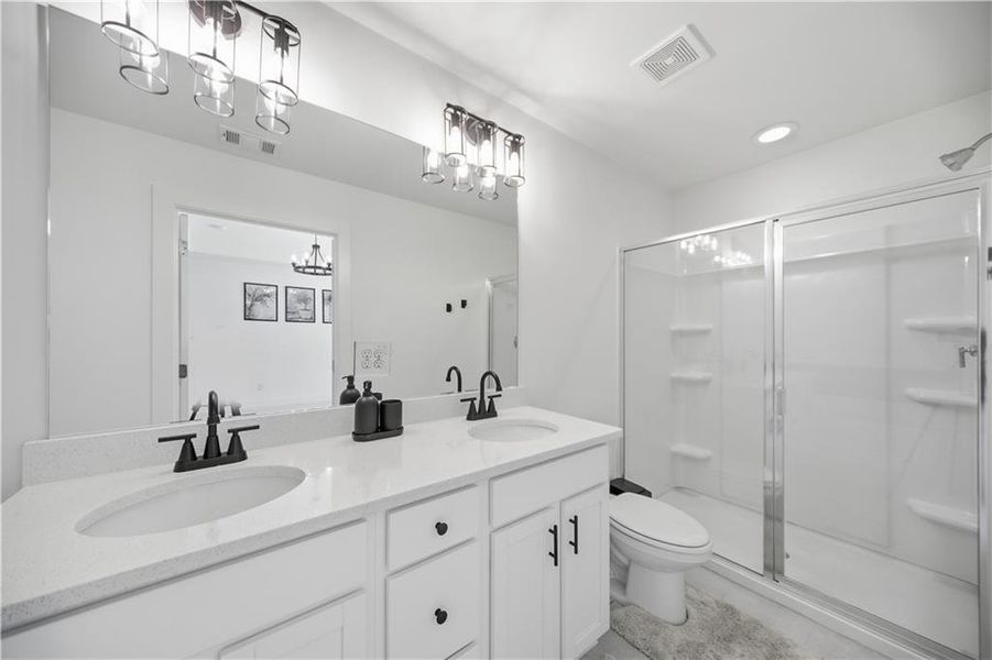 Furnished interior view inside a new home in , Lithonia (Image 12). Furnished interior view inside a new home in , Lithonia (Image 12).