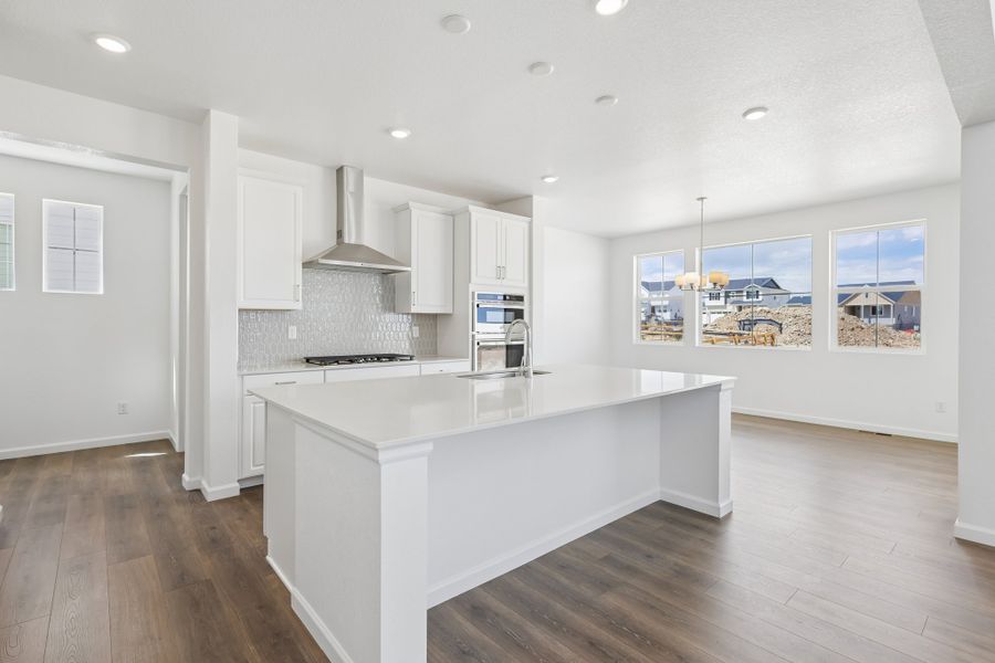 Furnished interior view inside a new home in The Town Collection at Independence, Elizabeth (Image 3).