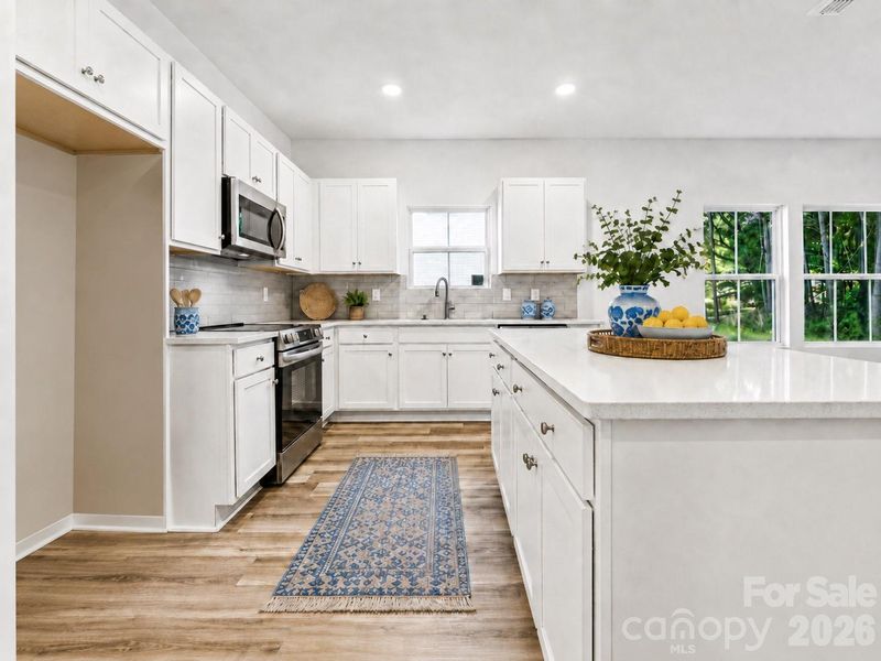 Furnished interior view inside a new home in , Granite Quarry (Image 4).