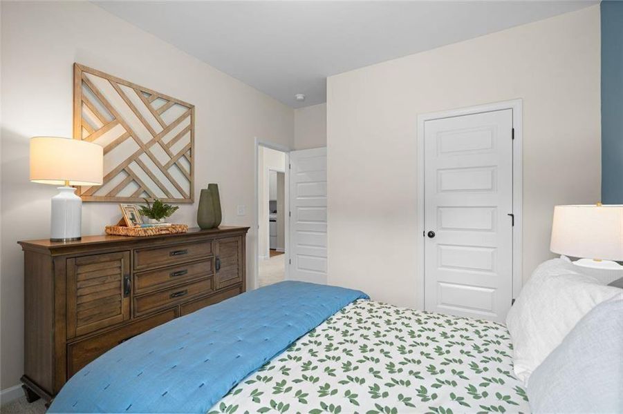 Furnished interior view inside a new home in Sanders Park, Austell (Image 23).