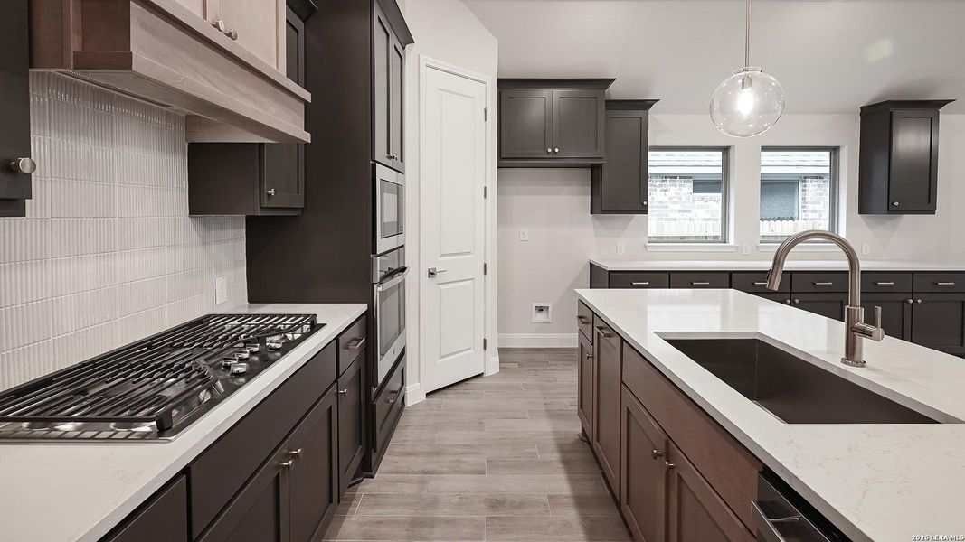 Furnished interior view inside a new home in Meadows of Mill Creek, Seguin (Image 9).