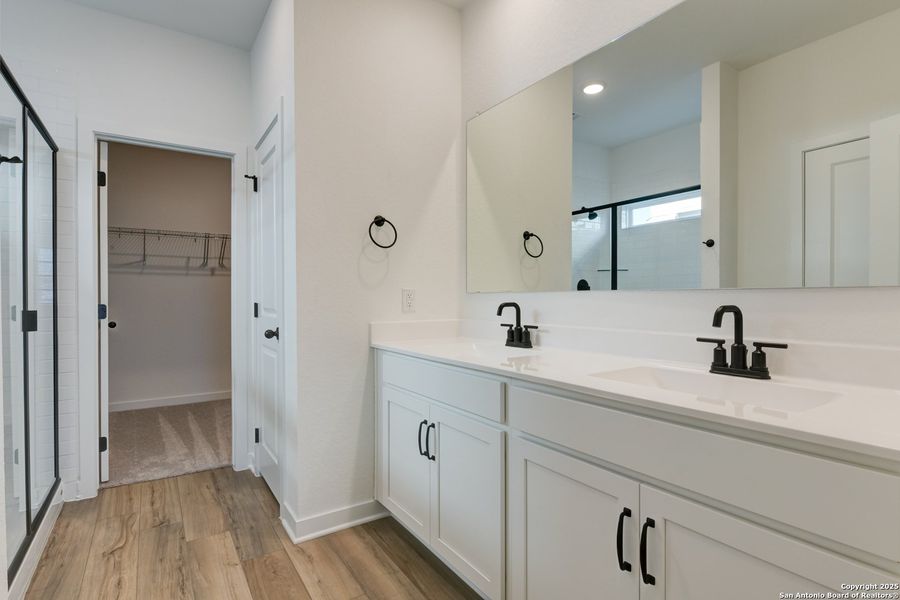 Furnished interior view inside a new home in The Preserve at the Wilder, Adkins (Image 9).