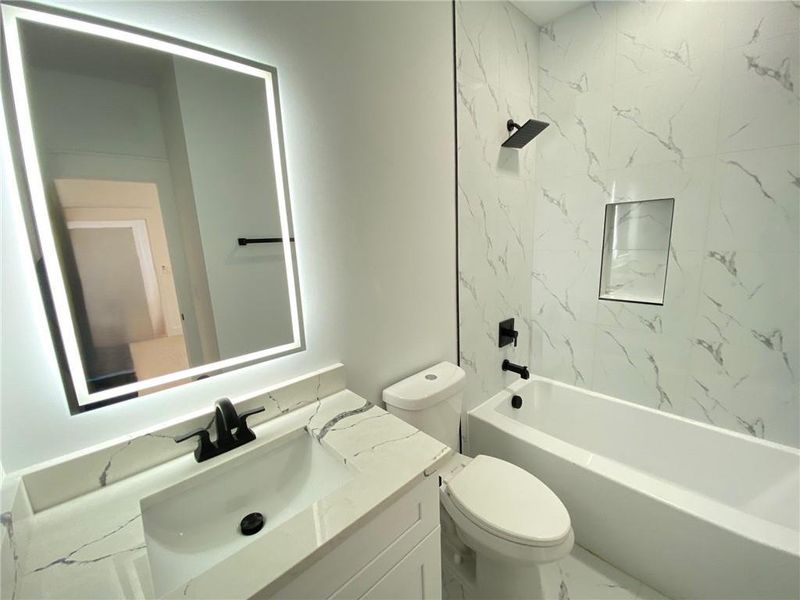 Furnished interior view inside a new home in , Lawrenceville (Image 7).