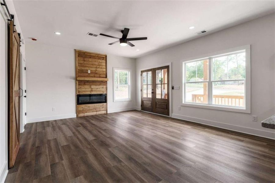 Spacious, unfurnished interior of a new home in , Rockmart (Image 38). Spacious, unfurnished interior of a new home in , Rockmart (Image 38).