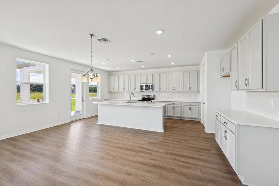 Furnished interior view inside a new home in Northlake at Ovation, Winter Garden (Image 4).