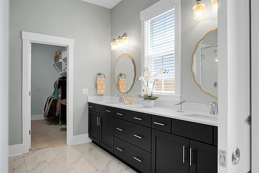 Furnished interior view inside a new home in , Summerville (Image 29).