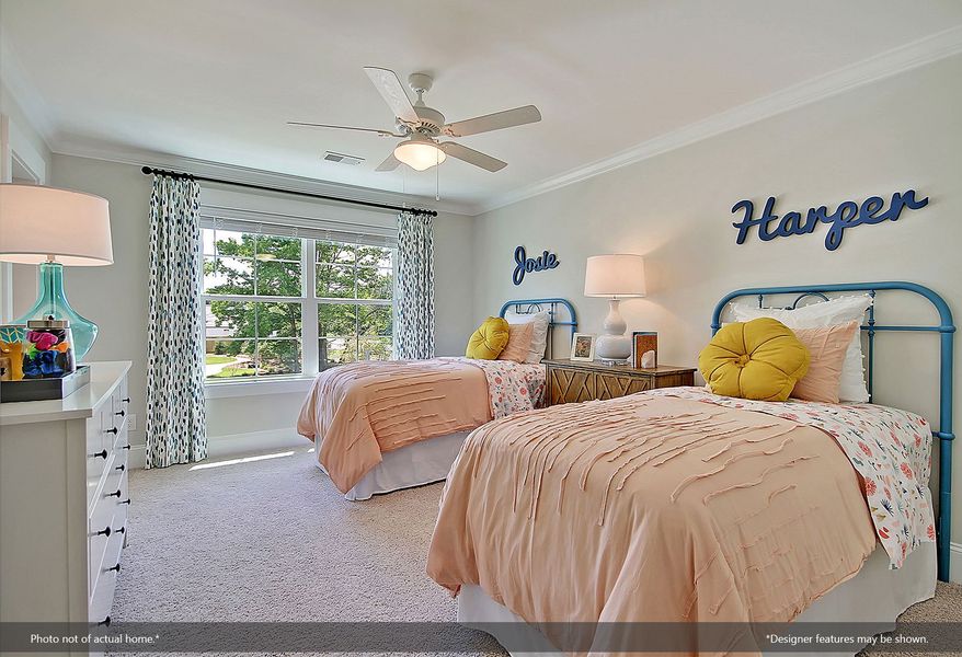 Furnished interior view inside a new home in Fieldstone, Lexington (Image 15).