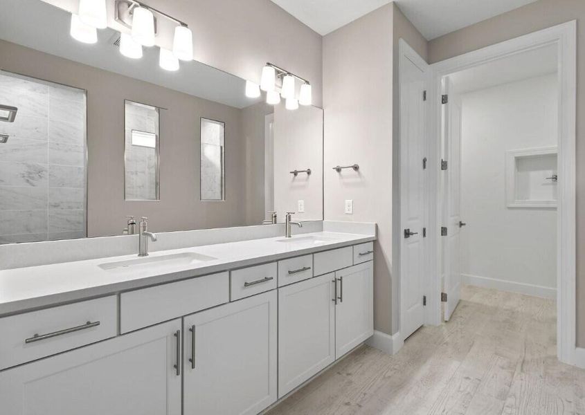 Furnished interior view inside a new home in Costa Pointe, Vero Beach (Image 17). Furnished interior view inside a new home in Costa Pointe, Vero Beach (Image 17).