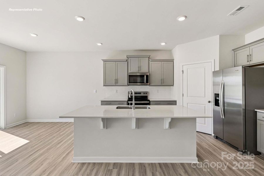Furnished interior view inside a new home in Cramer Estates, Gastonia (Image 8).