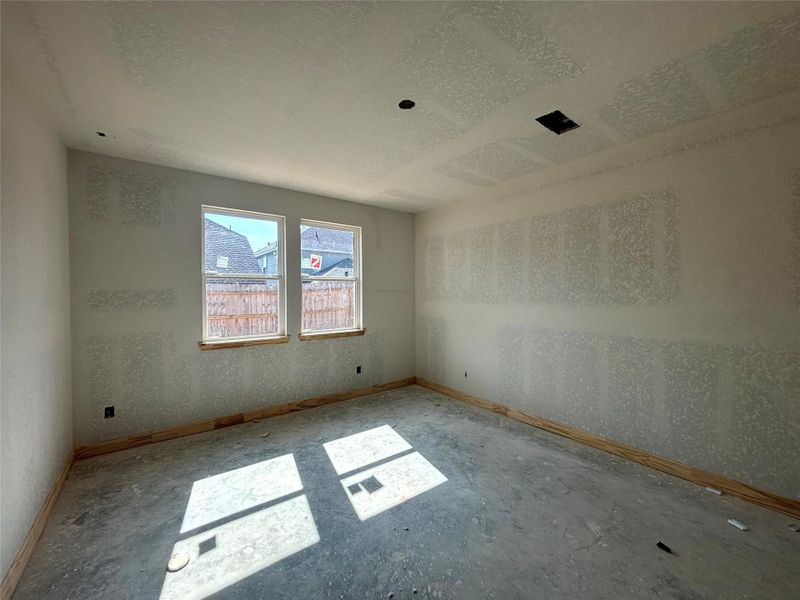 Actual progress of your home.