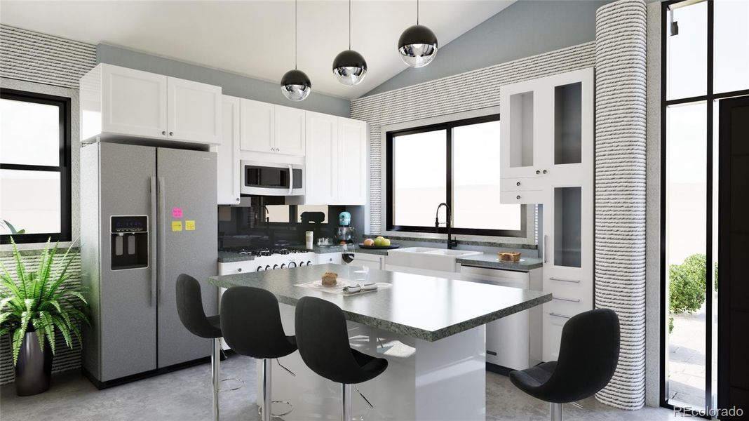 Furnished interior view inside a new home in , Salida (Image 6).