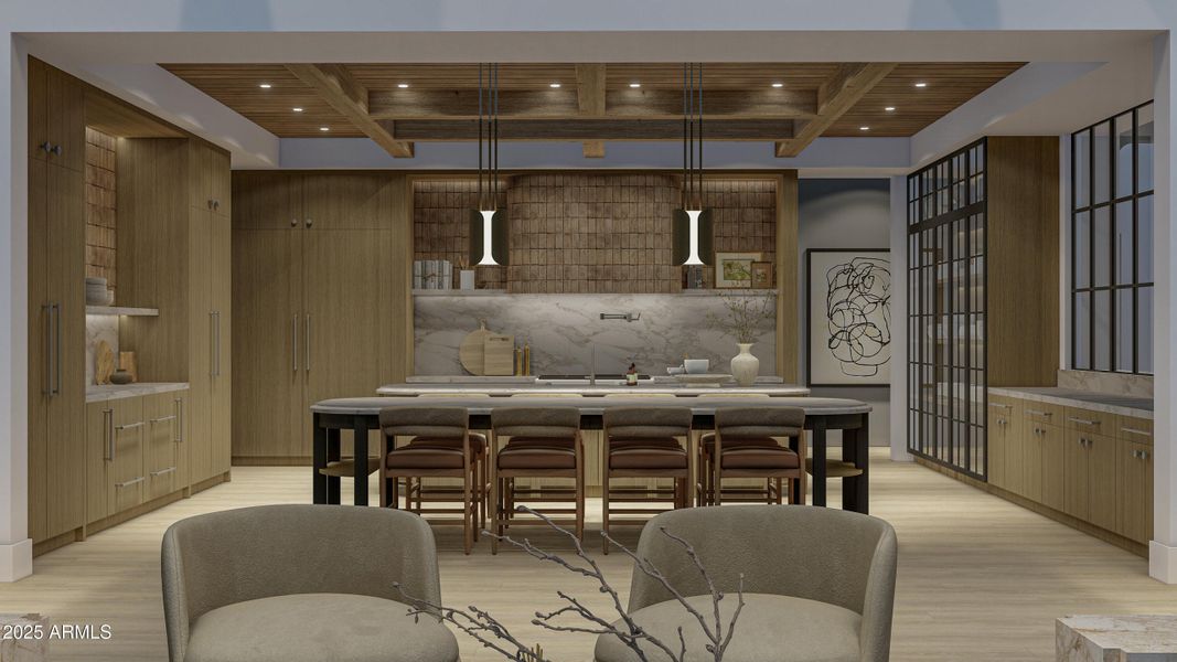 Kitchen looking at from great room Kitchen looking at from great room