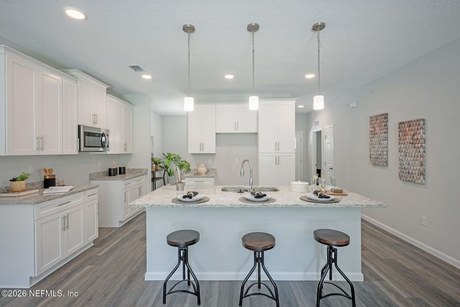 Furnished interior view inside a new home in , Jacksonville (Image 28).