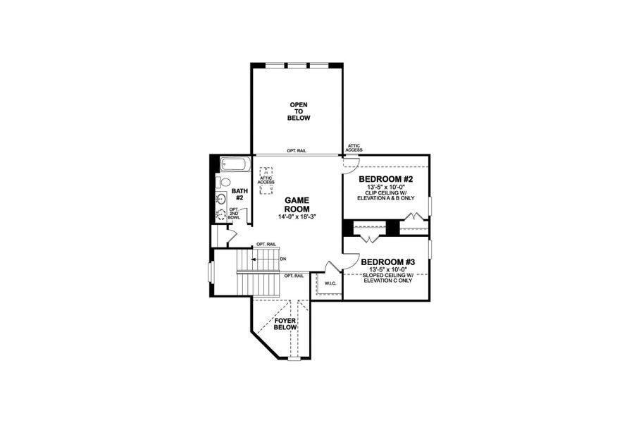 2D floor plan layout of this home in Estancia West, Manchaca, TX (Image 2). 2D floor plan layout of this home in Estancia West, Manchaca, TX (Image 2).