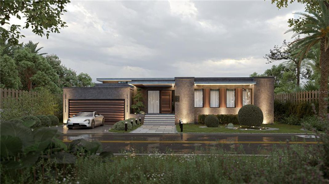 Front exterior of a new home in , Punta Gorda, FL, highlighting curb appeal (Image 1). Front exterior of a new home in , Punta Gorda, FL, highlighting curb appeal (Image 1).