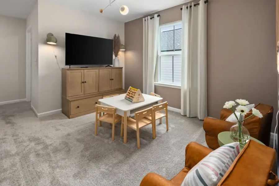 Furnished interior view inside a new home in Cambria, Garner (Image 10).