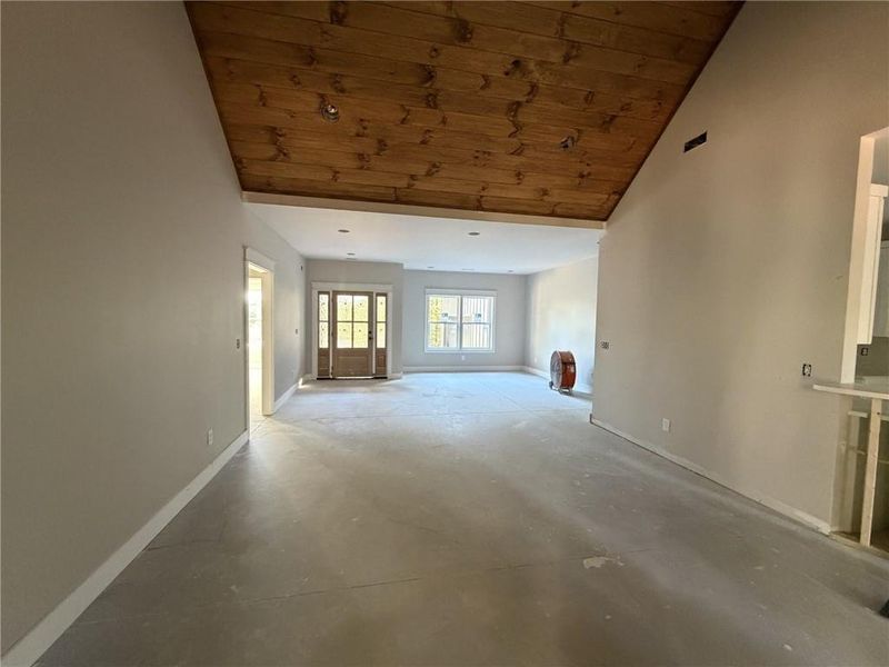 In-progress construction of a new home in , Talking Rock, GA (Image 14).