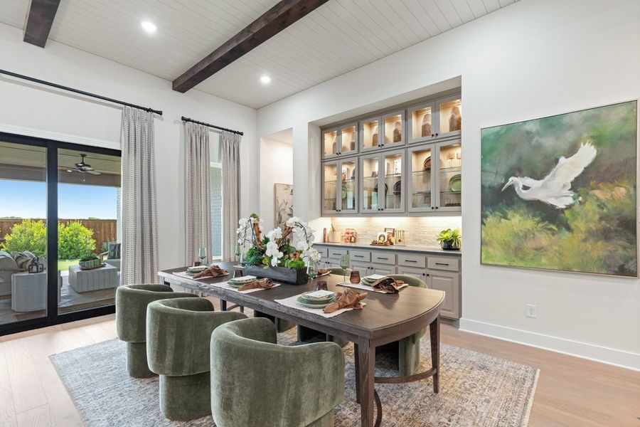 Representative Dining Room - some options shown Representative Dining Room - some options shown