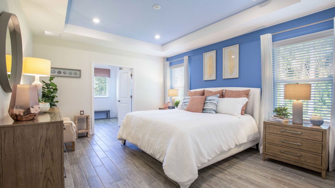 Furnished interior view inside a new home in Winding River, St. Marys (Image 10).