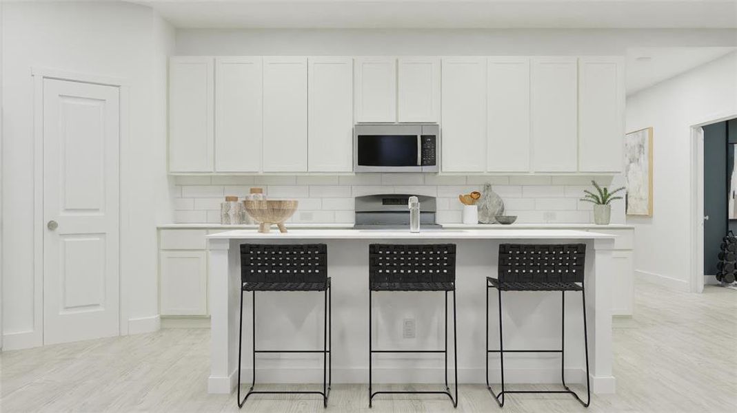 Furnished interior view inside a new home in , Pilot Point (Image 6).