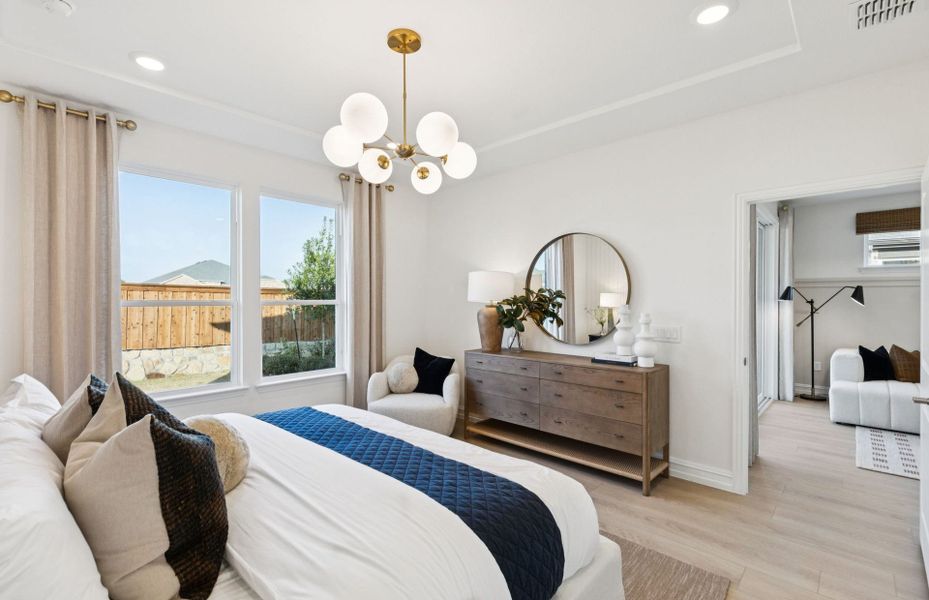 Representative furnished interior of a home built from the Hallmark by Del Webb in Del Webb at Legacy Hills, Celina (Image 18).