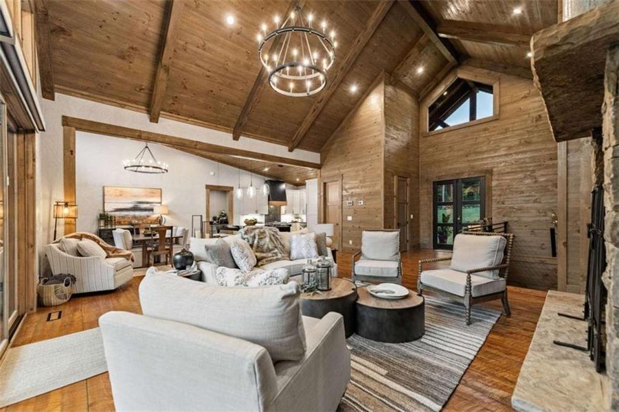 Furnished interior view inside a new home in , Epworth (Image 13).