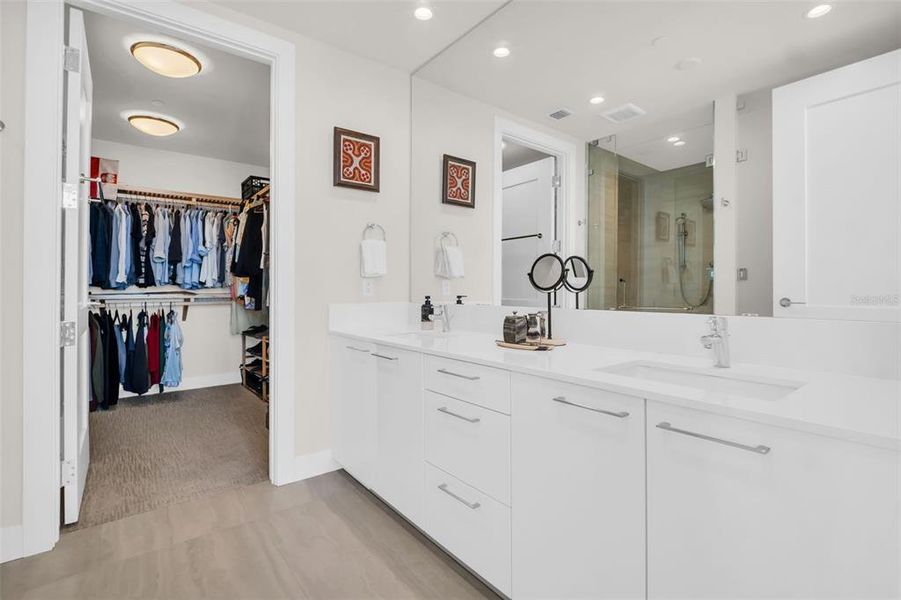 Furnished interior view inside a new home in , St. Petersburg (Image 18).