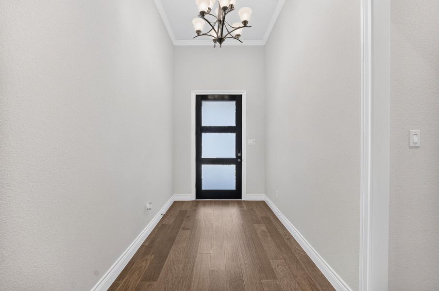 Spacious, unfurnished interior of a new home in Audubon 60′, Magnolia (Image 25).