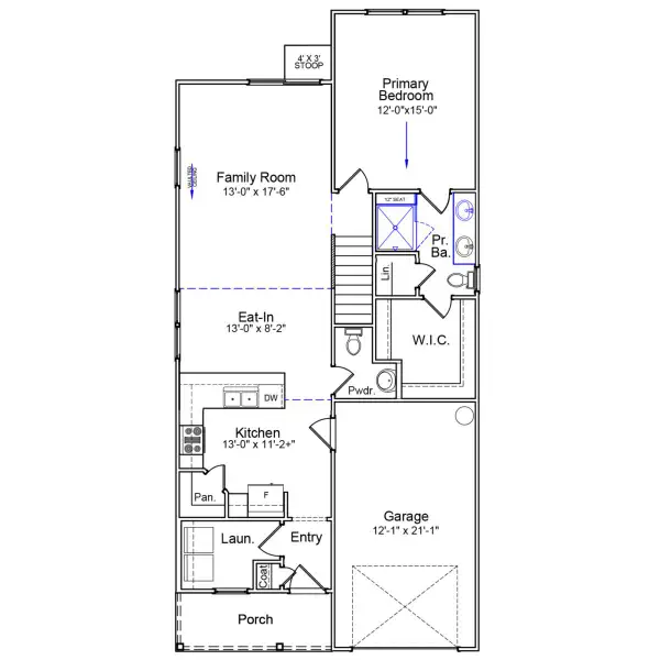 2D floor plan layout of this home in Ellington, Elgin, SC (Image 2). 2D floor plan layout of this home in Ellington, Elgin, SC (Image 2).