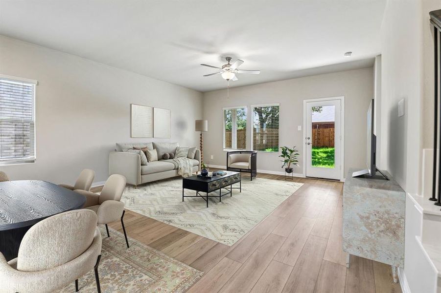 Photo is not of the actual home, but is an inspirational photo of builder’s model home and may depict options, furnishings, and/or decorator features that are not included.