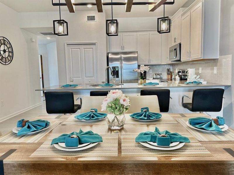 Furnished interior view inside a new home in , Davenport (Image 4).