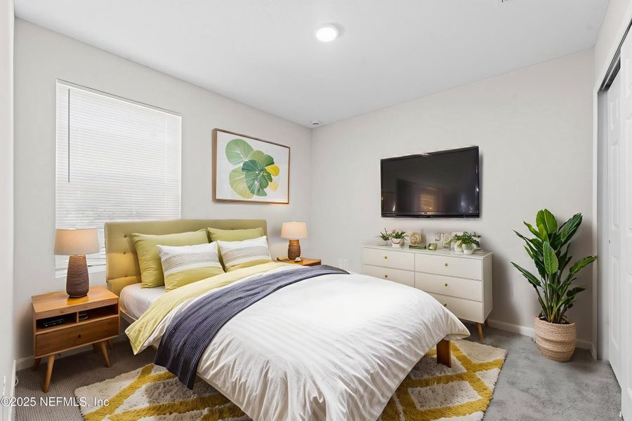 Furnished interior view inside a new home in , Atlantic Beach (Image 10).