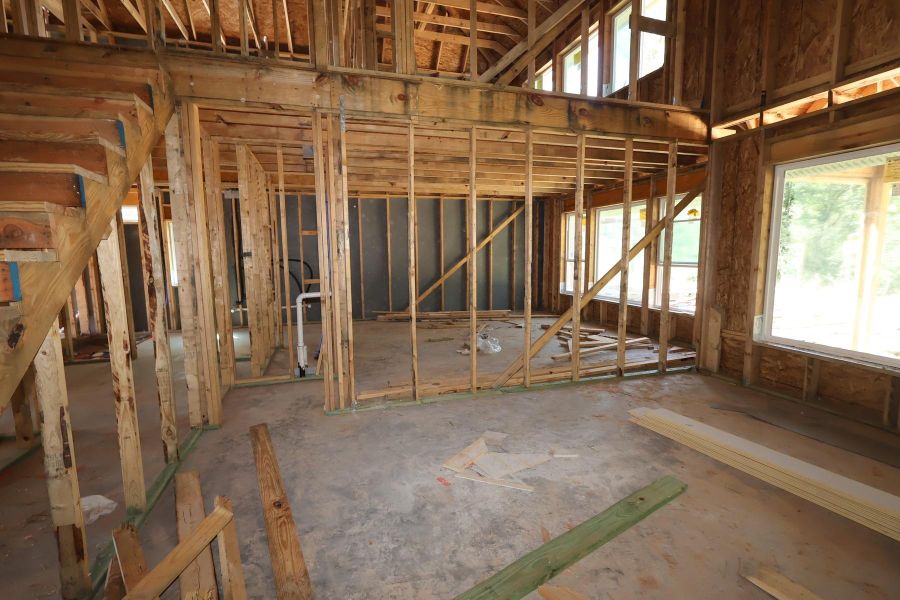 In-progress construction of a new home in , Crosby, TX (Image 9).