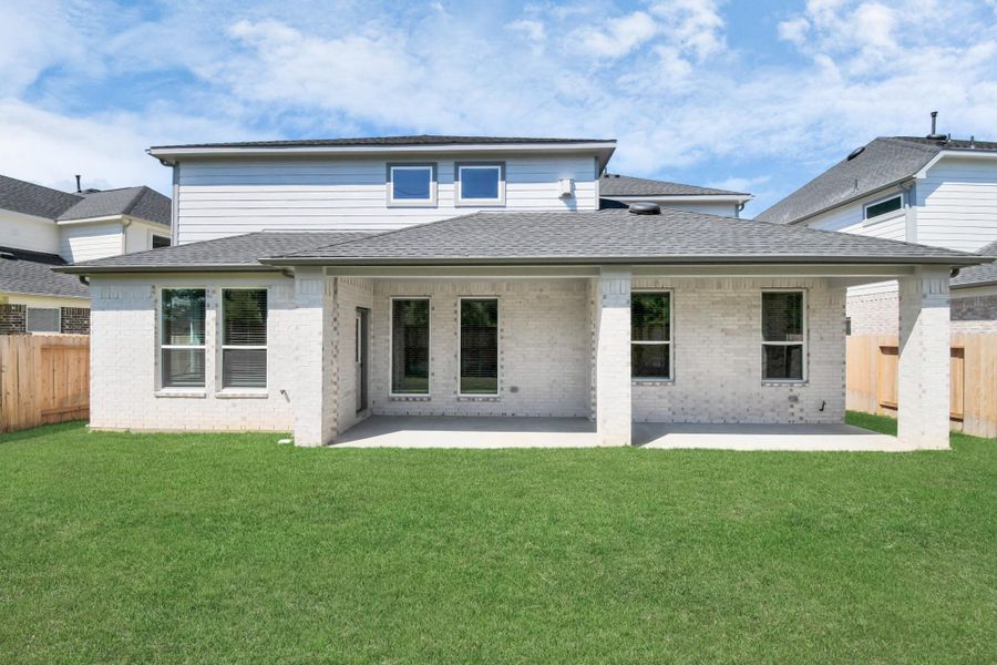 Backyard retreat, offering an abundance of space for kids to play and explore. The possibilities are endless in this outdoor haven, where the joy of open-air activities and family gatherings awaits.