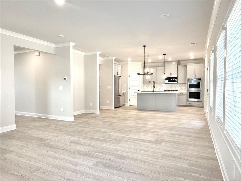 Spacious, unfurnished interior of a new home in Vines at Mill Creek - Legacy Series, Braselton (Image 26).