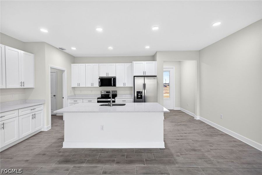 Furnished interior view inside a new home in Cape Coral, Cape Coral (Image 9).