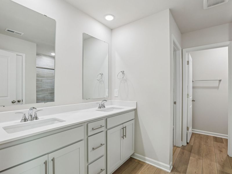 Furnished interior view inside a new home in Marshburn Landing - Classic Series, Wendell (Image 10).