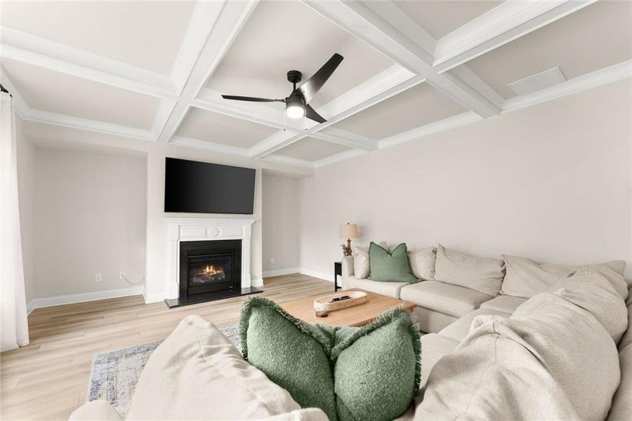 Furnished interior view inside a new home in , Gainesville (Image 14).
